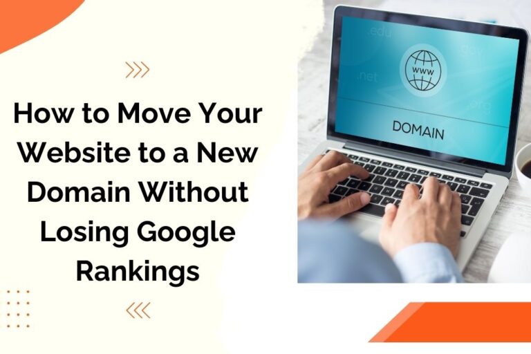 New Domain Name Without Losing Your Top Ranking on Google?